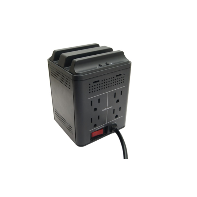 REGULADOR ELECT VICA 800VA/400W 4 CONT/4 USB CARGA RAPIDA (CONNECT 800)