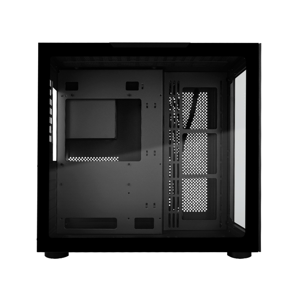 GABINETE GAME FACTOR ATX FISHTANK DOBLE CRISTAL USB 3.0 S/FTE NEGRO CSG700-BK