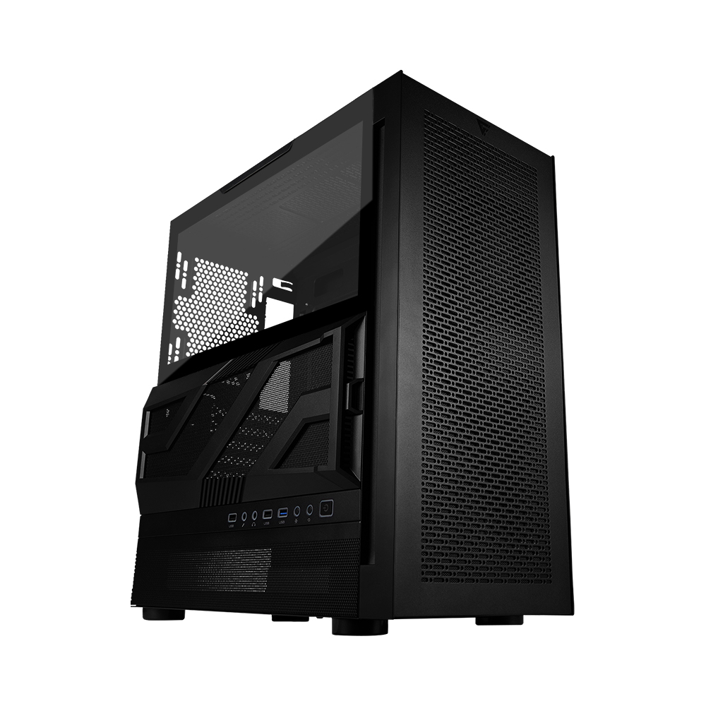 GABINETE GAME FACTOR ATX CRISTAL USB 3.0 INT. LAT/RGB S/FTE CSG800 BK