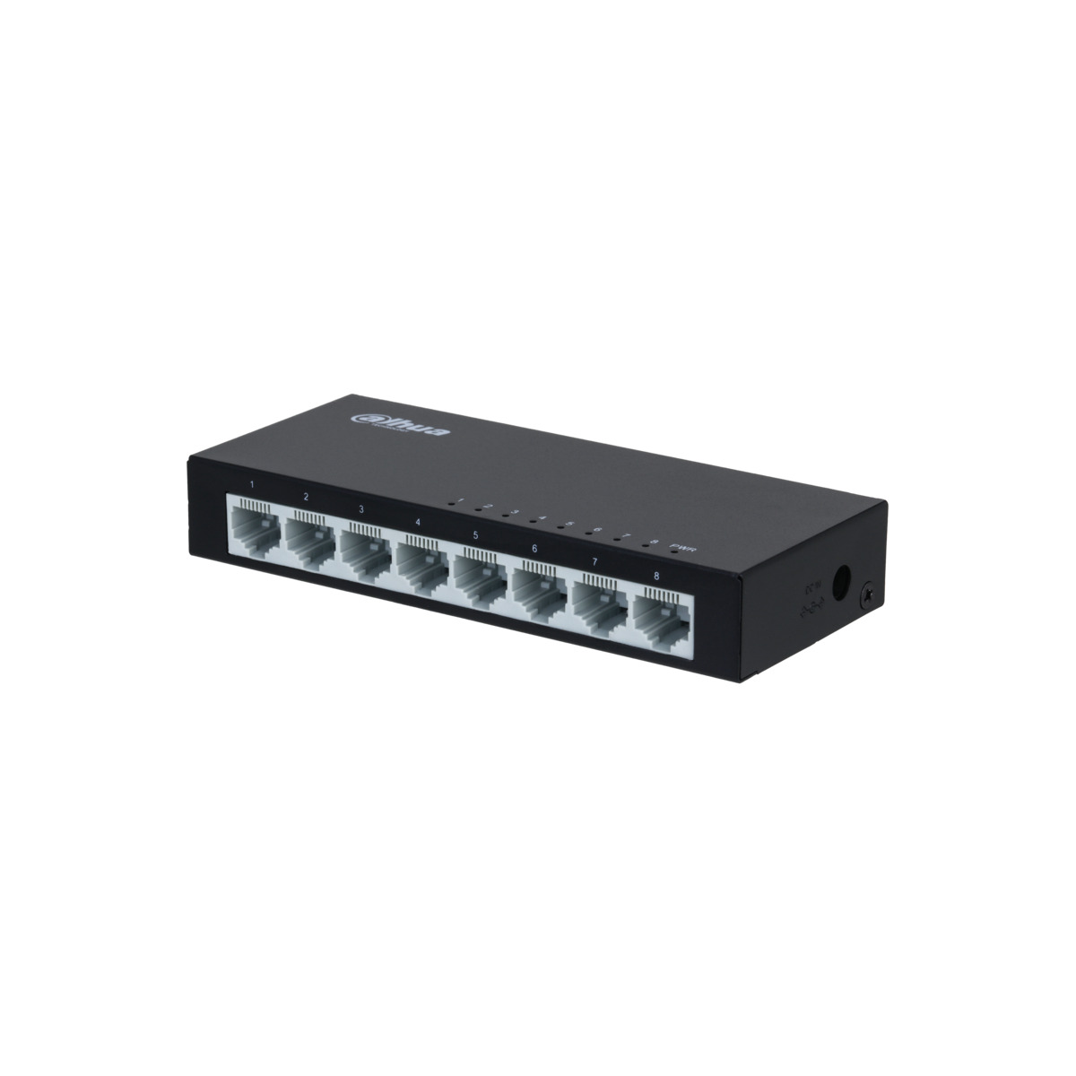 SWITCH ETHERNET NO ADMINISTRADO DE 8PTOS 10/100 (DH-PFS3008-8ET)