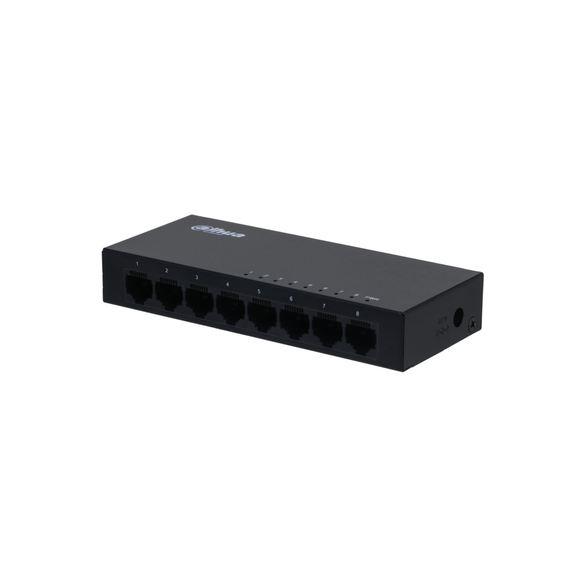 SWITCH GIGABIT NO ADMINISTRADO 8 PTOS -BK (DH-PFS3008-8GT)