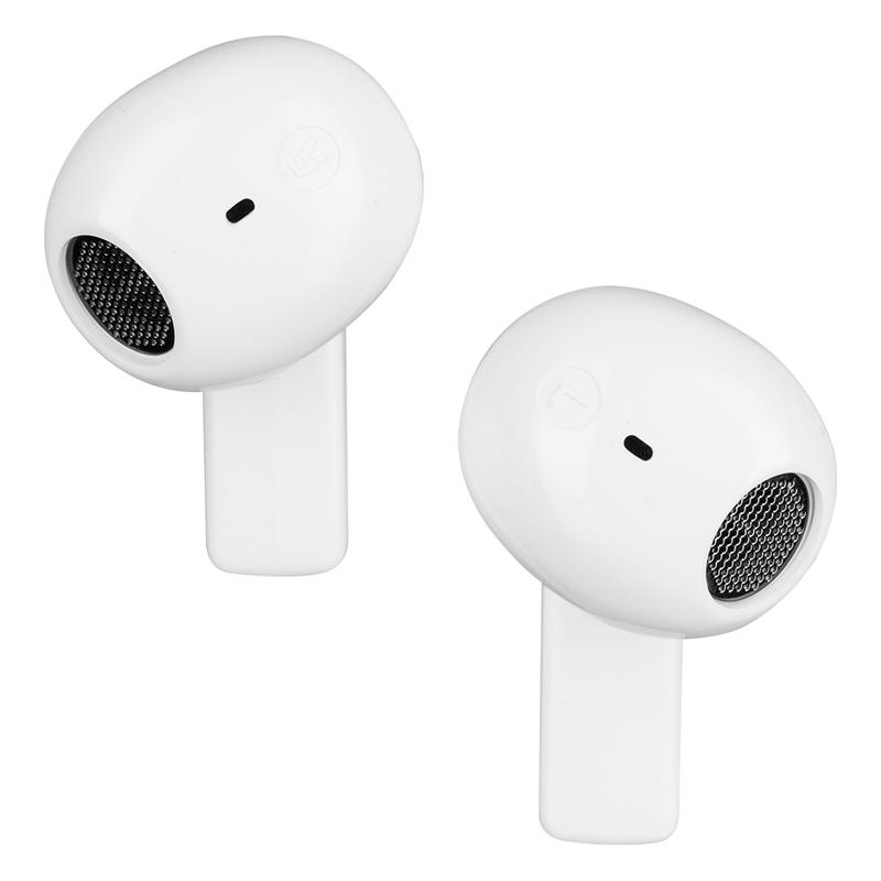 AUDIFONOS VORAGO EARBUD BT TWS 5.4 6HRS + 3CARGAS TACTIL USB-C BLANCO (ESB-310-WH)