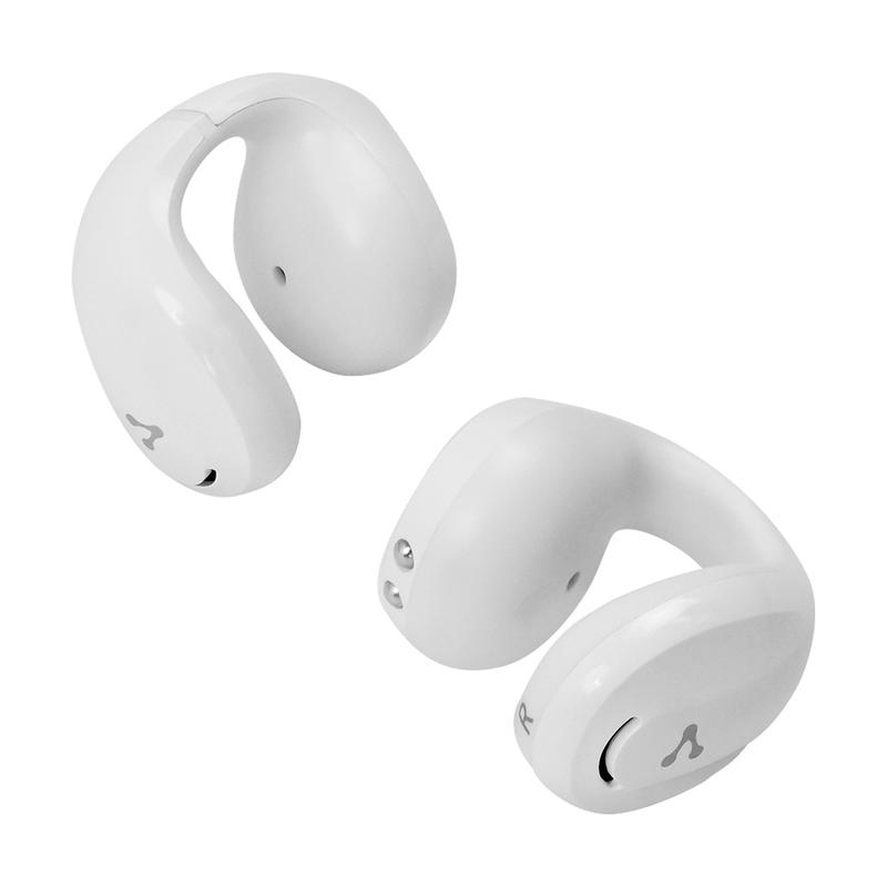 AUDIFONOS VORAGO EARBUD BT 5.4 OWS 7.5HRS + 2CARGAS TACTIL USB-C BLANCO (ESB-410)