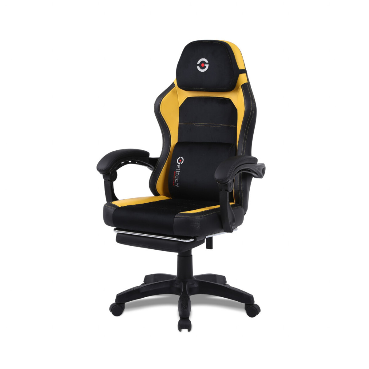 GAR-GAOPY-G2-YL Getttech Gaming Gaming Chair Yellow & Black