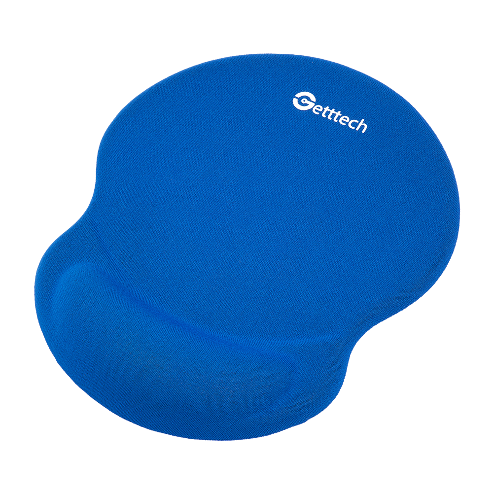 Getttech Gel Mousepad, Blue - SKU: GGD-STD-01-BL