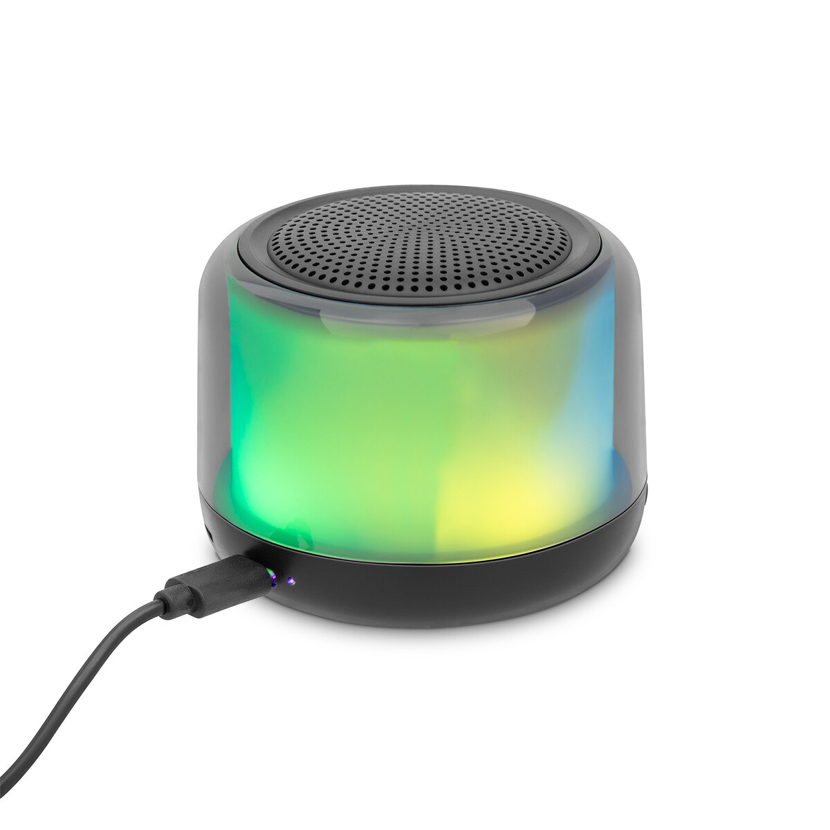 MINI BOCINA GETTTECH INALAMBRICA RGB CARGA TIPO C GUS-ETRBT-01