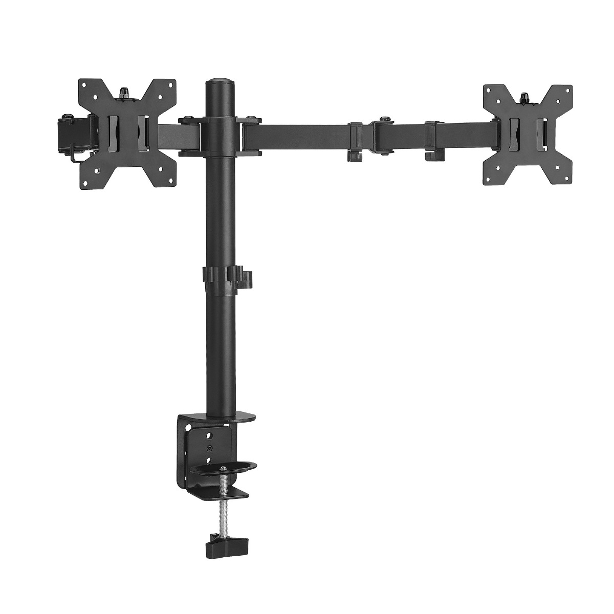 Getttech Dual Monitor Desk mount Full motion 19-32 Inches - SKU: GWM-DT232-01