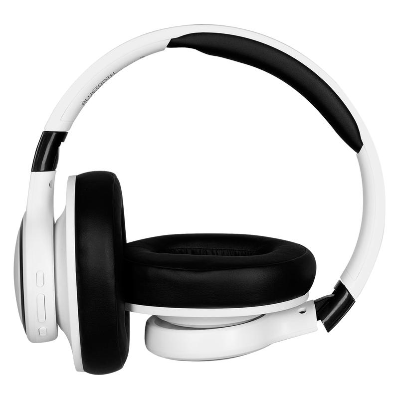 DIADEMA VORAGO BT5.0/3.5MM 6HRS MANOS LIBRES CARGA TIPO C BLANC (HPB-205-WH)