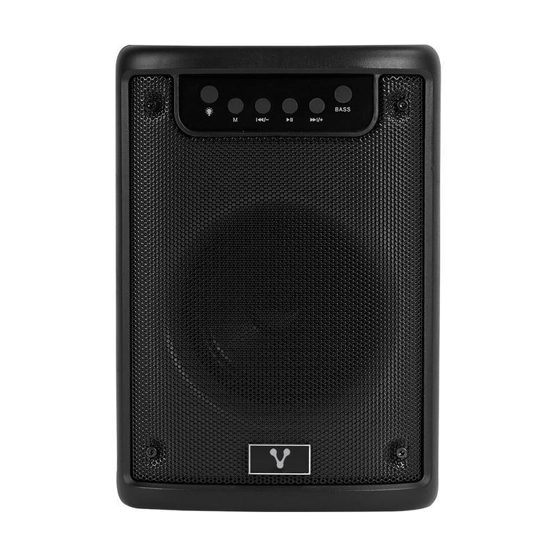 MINI BAFLE VORAGO 4" BT 10 WATTS RMS/TWS 4 HRS CARGA USB TIPO C (KSP-205)