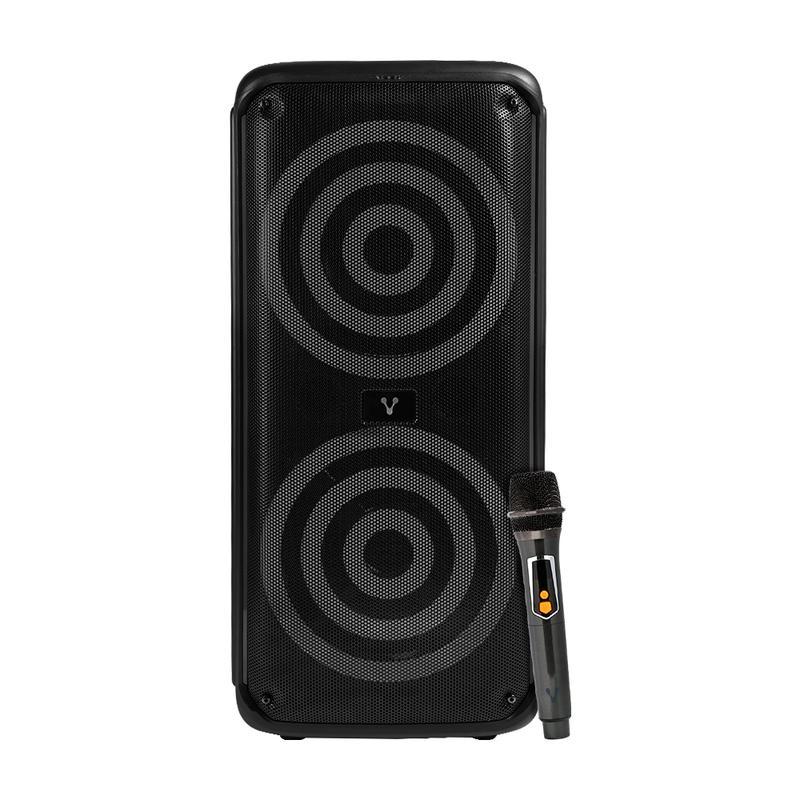 BAFLE VORAGO 2X8" BT 2X30WATTS RMS TECNOLOGÍA DSP/USB/MSD/3.5 MM/TWS 5 HRS (KSP-503)