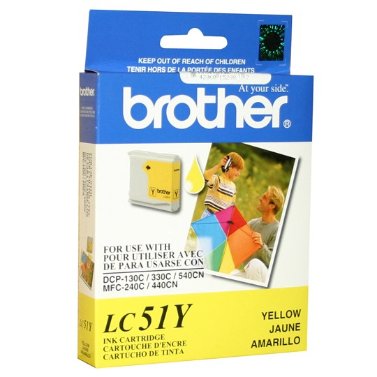 CARTUCHO BROTHER LC51Y AMARILLO LC51Y