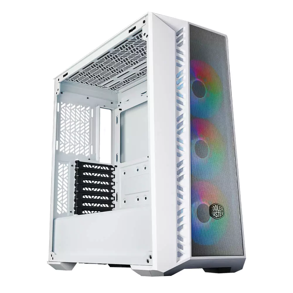 GABINETE COOLER MASTER  MASTER BOX 520 ARGB MID TOWER BLANCO (MB520-WGNN-S00)