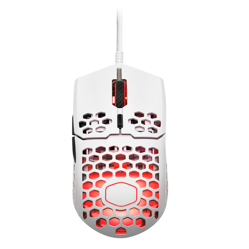 MOUSE COOLER MASTER MM711 WHITE RGB 16K DPI MM-711-WWOL1