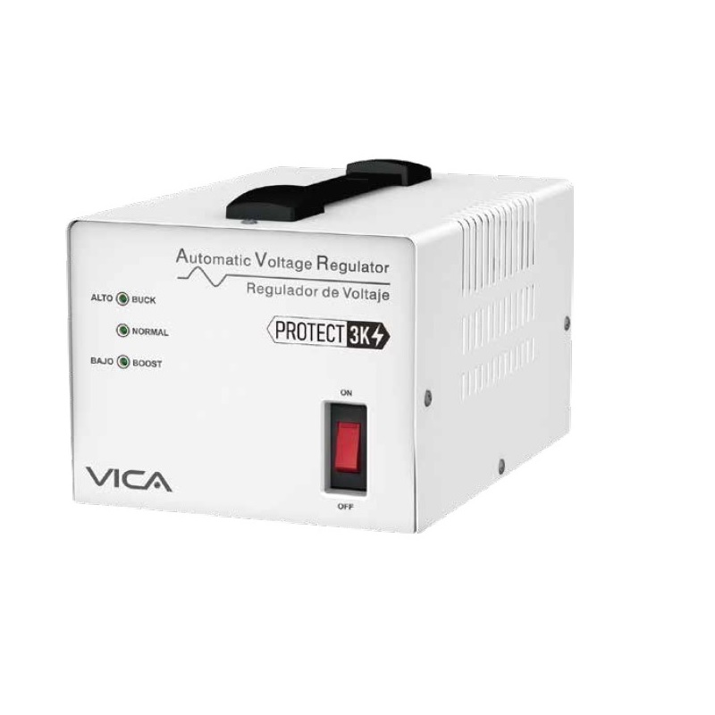 REGULADOR VICA 3KVA/1800W 4 TOMAS P/LINEABLANCA LEDS (PROTECT 3K)