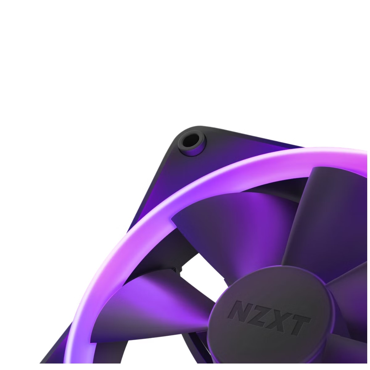 VENTILADOR NZXT P/GAB 140MM F140 RGB TWIN BK 80 EA (RF-R14DF-B1)