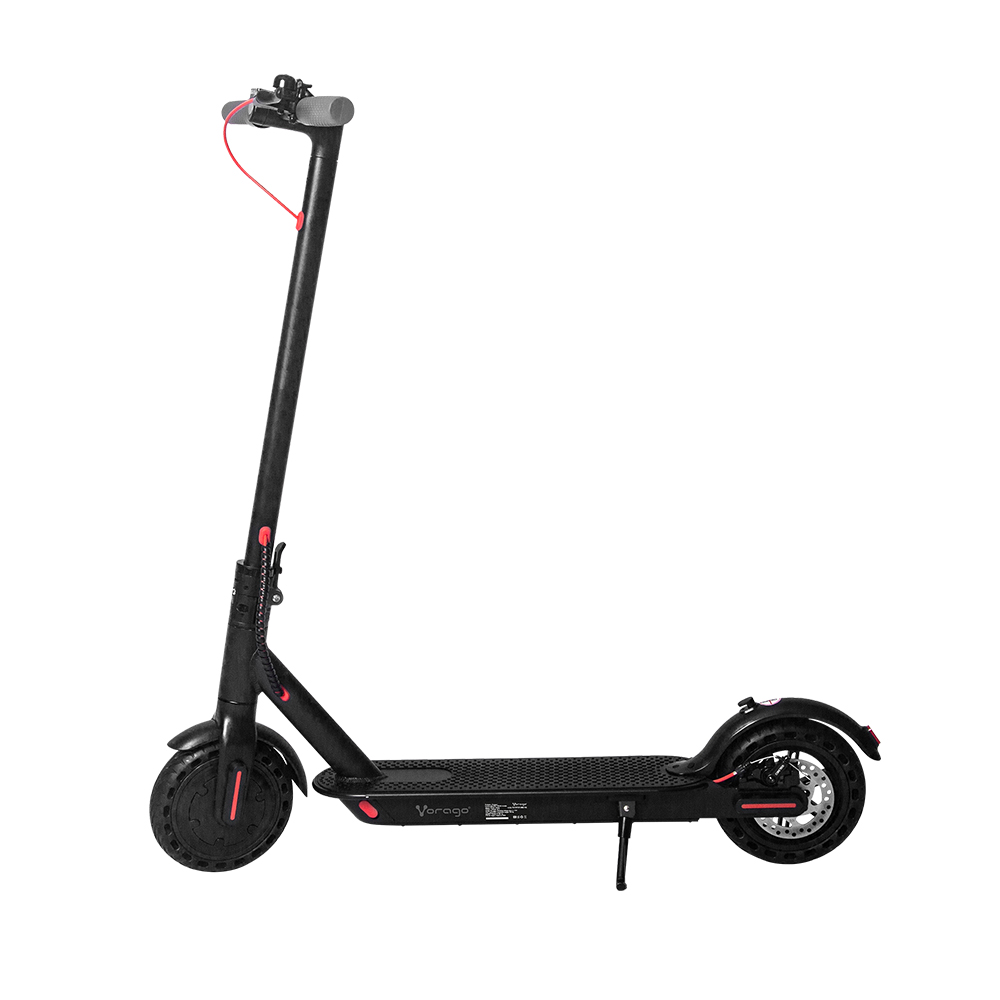 SCOOTER ELETRICO VORAGO 250W 36V 3 VEL 8.5" ALUMINIO NEGRO SC-302 V2