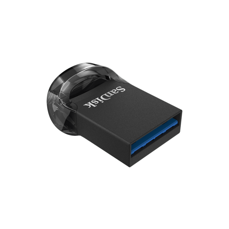 MEMORIA FLASH SANDISK ULTRA FIT 128GB NEGRO USB 3.1 (SDCZ430-128G-G46)