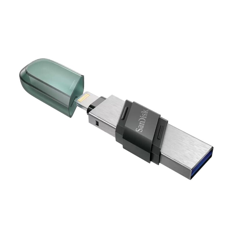 MEMORIA FLASH SANDISK IXPAND FLIP 256GB LIGHTNING-USB A (SDIX90N-256G-GN6NE)