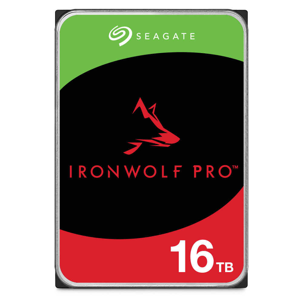 DISCO DURO INTERNO SEAGATE 16TB 3.5 ST16000NT001 7200RPM IRONWOLF PRO