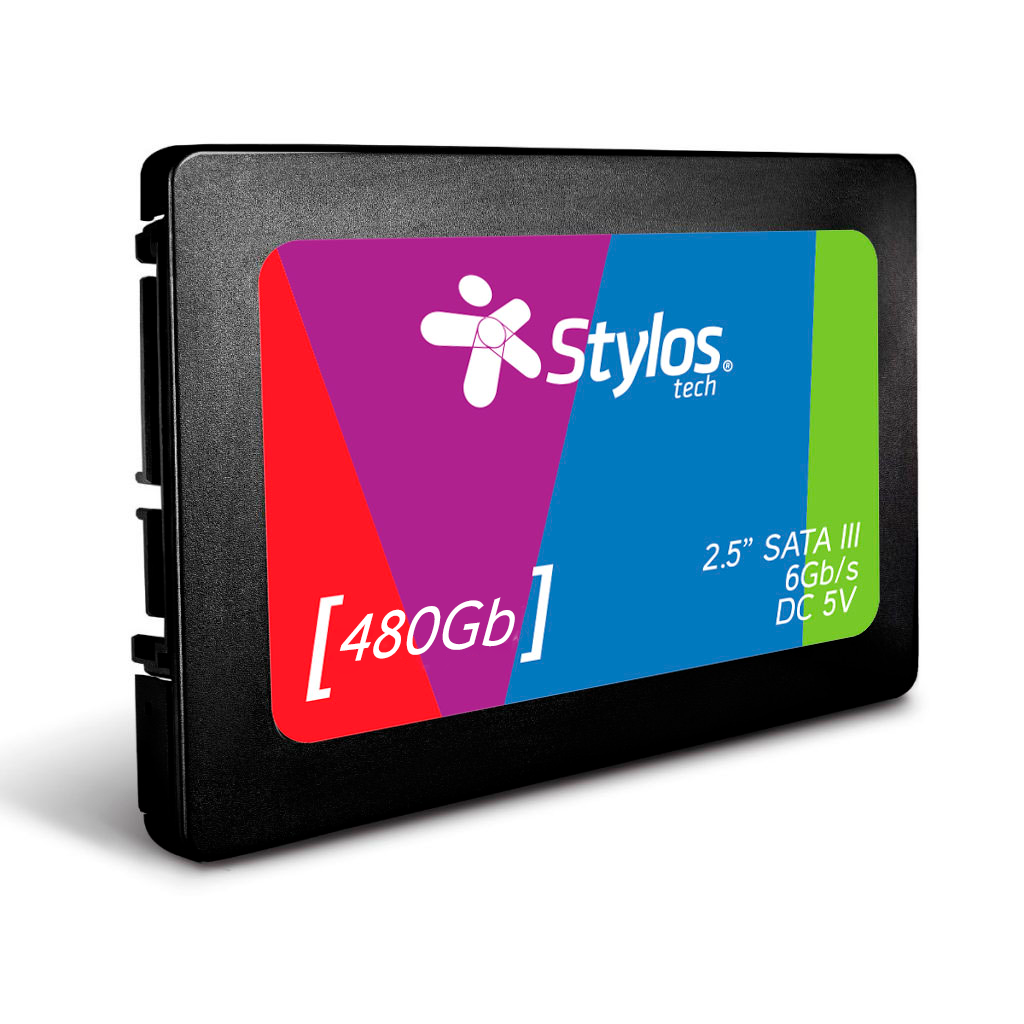 UNIDAD SSD STYLOS 480 GB SATA III 2.5" STMSSD3B