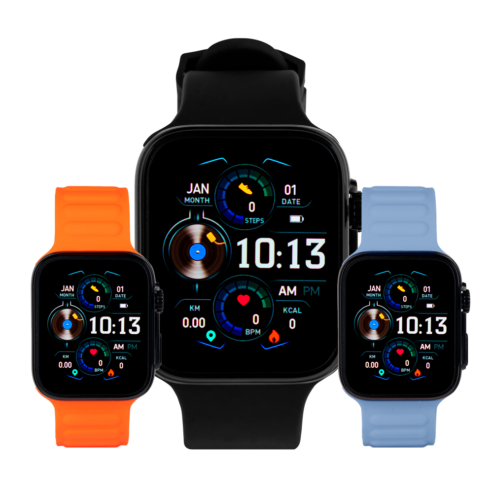 SMARTWATCH VORAGO CUADRADO IP67 BT 5.1 AMOLED 1.78" + 1 EXTEN. SW-500