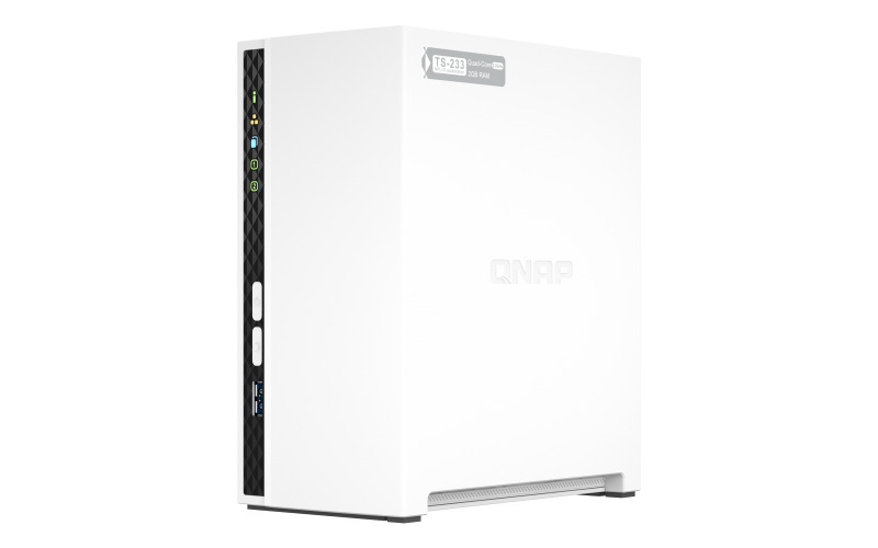 QNAP TORRE 2 BAHIA ARMCORTEX-A55 4C,1XSATA 6 GB/S 3,5"/2,5"(TS-233-US)