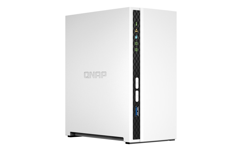 QNAP TORRE 2 BAHIA ARMCORTEX-A55 4C,1XSATA 6 GB/S 3,5"/2,5"(TS-233-US)