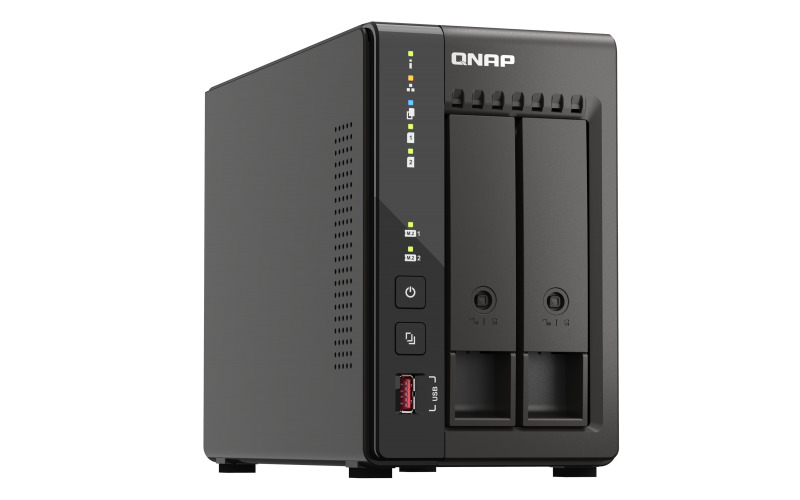 QNAP NAS TORRE ALTO RENDIMIENTO DE 2 BAHIAS (TS-253E-8G-US)