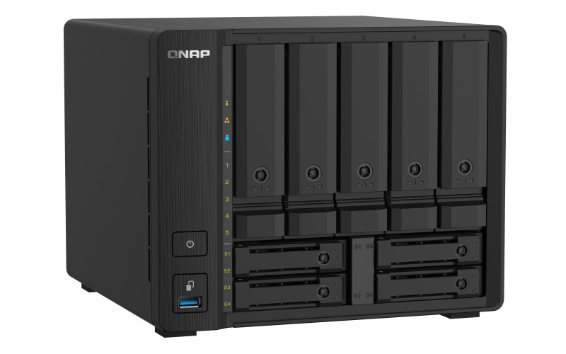 QNAP NAS DE 9 BAHIAS DE 64BITS CON CIFRADO DE HARDWARE(TS-932PX-4G-US)