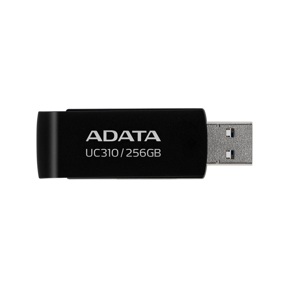 MEMORIA FLASH ADATA UC310 256GB USB 3.2 NEGRO (UC310-256G-RBK)