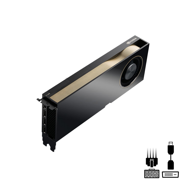 TARJETA DE VIDEO PNY QUADRO NVIDIA VCNRTXA6000-PB 48GB GDDR6 ECC DP