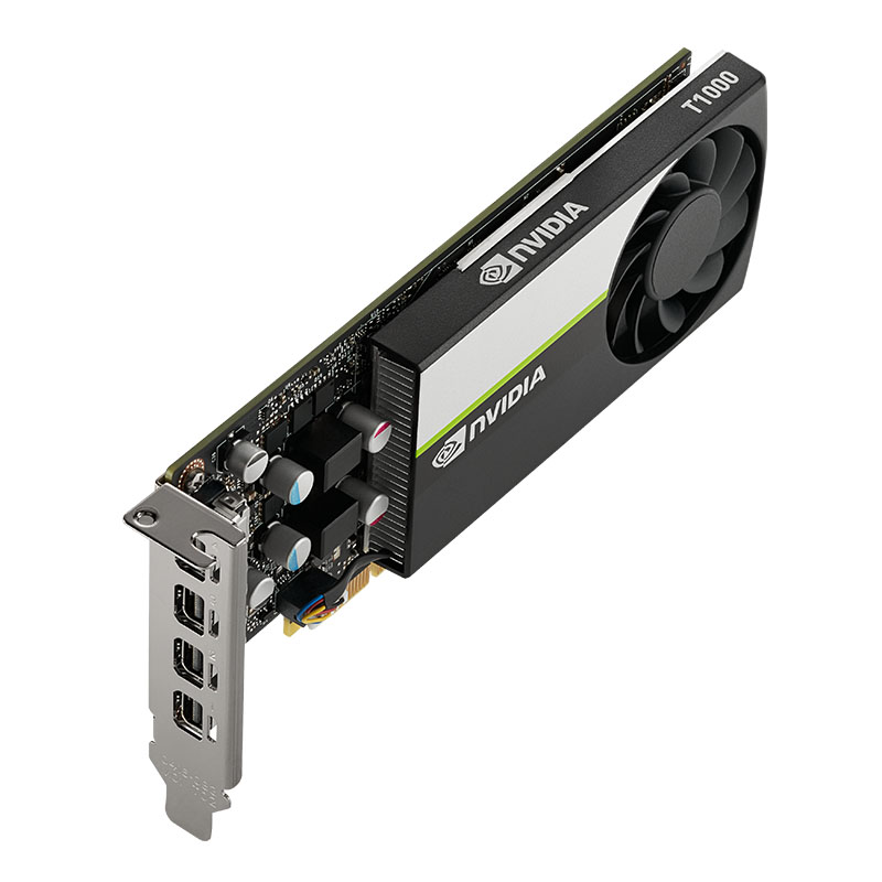 TARJETA DE VIDEO PNY QUADRO NVIDIA VCNT10008GB-PB/8GB/GDDR6/4X MINI/DP