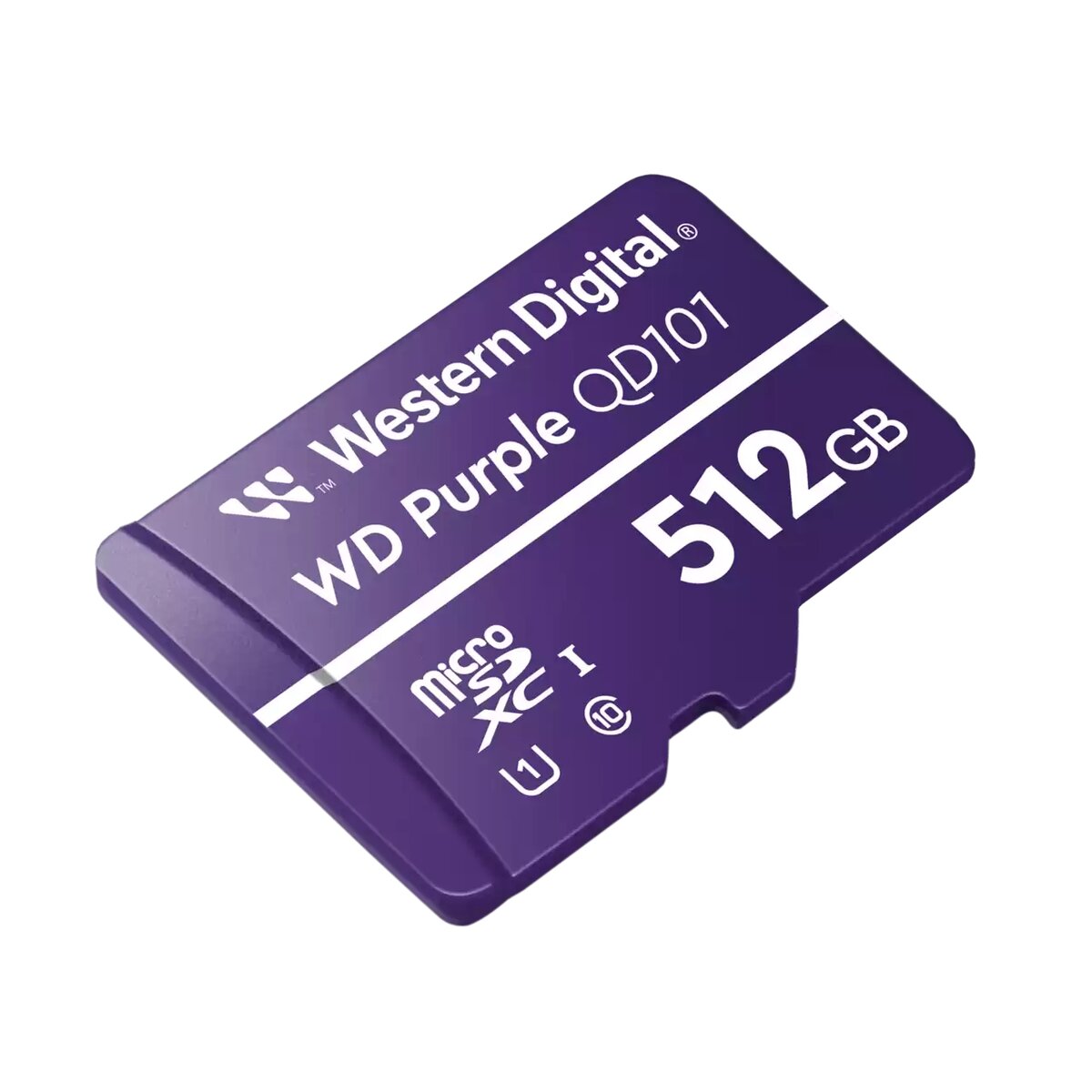 MEMORIA WD PURPLE MICRO SDXC 512GB CL10 U1 QD101 WDD512G1P0C