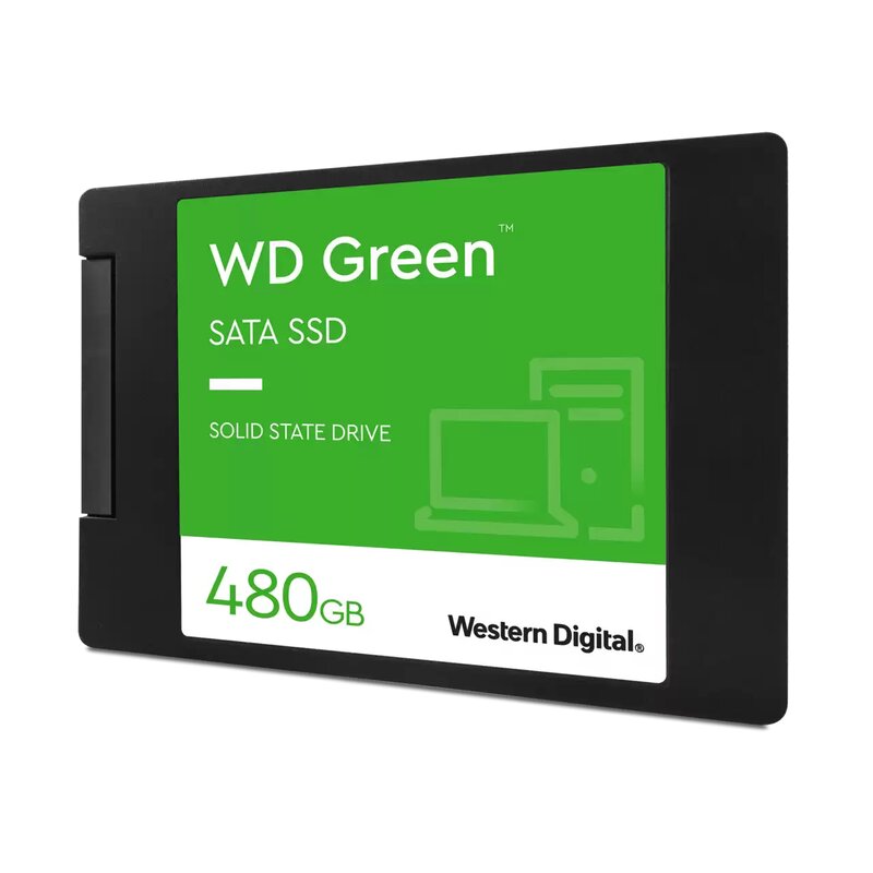 UNIDAD SSD WD 480GB 2.5" WDS480G3G0A GREEN SATA III