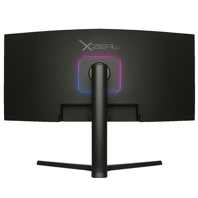 MONITOR XZEAL 34" GAMING LLA CURVO 3440X1440 100HZ HDMI/DP (XZMO341B)