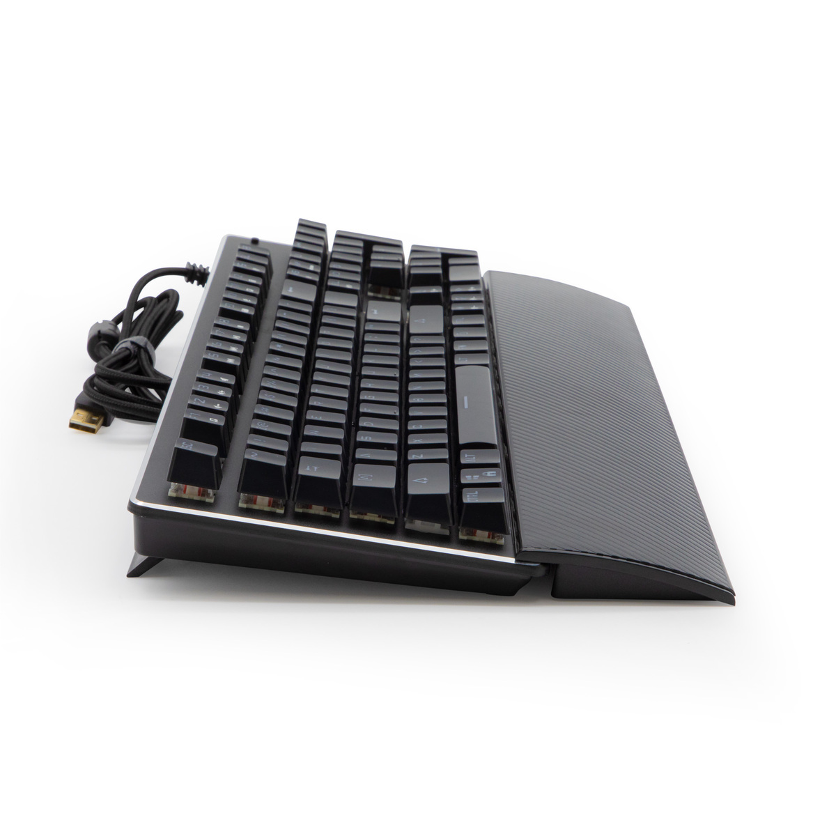 (ED) TECLADO GAMER YEYIAN YAT1803 FLARE SERIE 2000 MECANIC SWITCH ROJO RGB