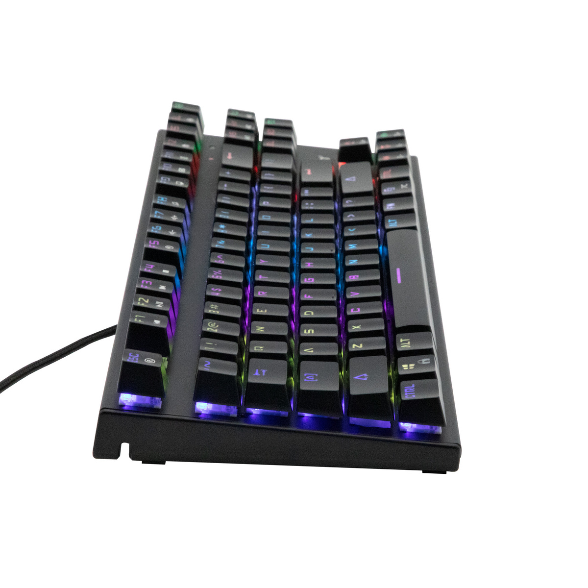 (ED) TECLADO GAMER YEYIAN YAT1804 SPARK SERIE 2000 MECANIC SWITCH AZUL RGB