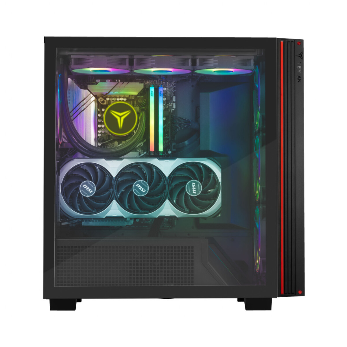 Yeyian Gabinete Gamer Mirage X - Modelo: YCF-EPMIR-X1