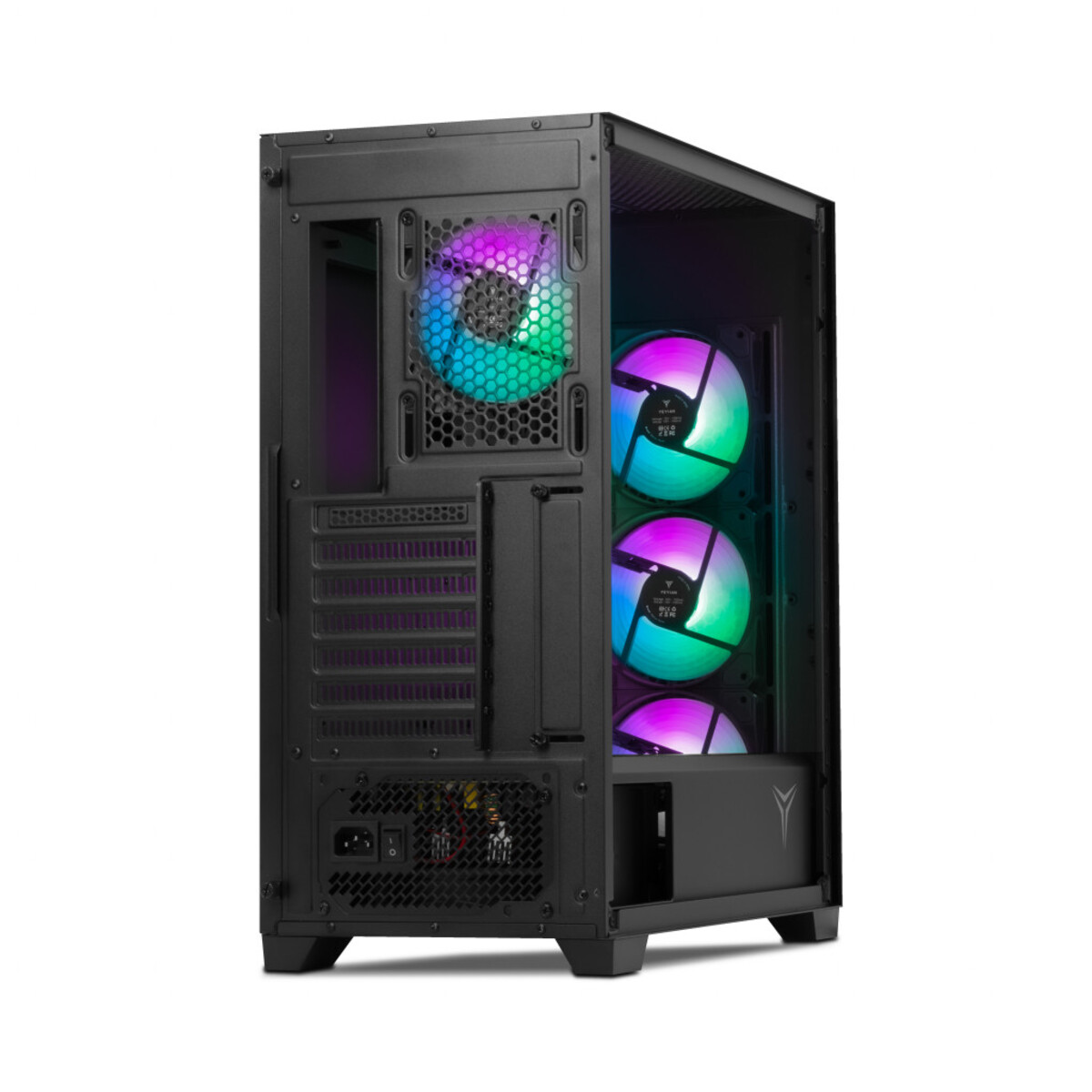 YEYIAN Gaming PC Case Mid-Tower _YCM-APPHO-02_Iron Mesh_ PHOENIX