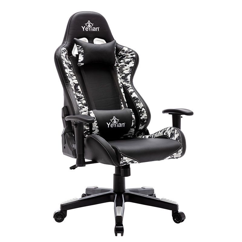 (ED) SILLA GAMING YEYIAN YFRS-051820 RYUJI SNOW CAMO,POL/NYL, SOPORTA150KG