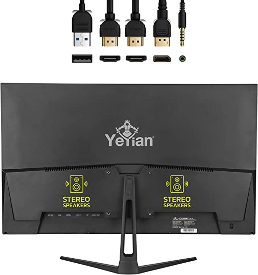 (ED) YEYIAN ODRAZ 27" MONITOR GAMING 4K PLANO IPS/FREESYNC/HDR/DP/HDMI/USB(YMG-4K27-01)