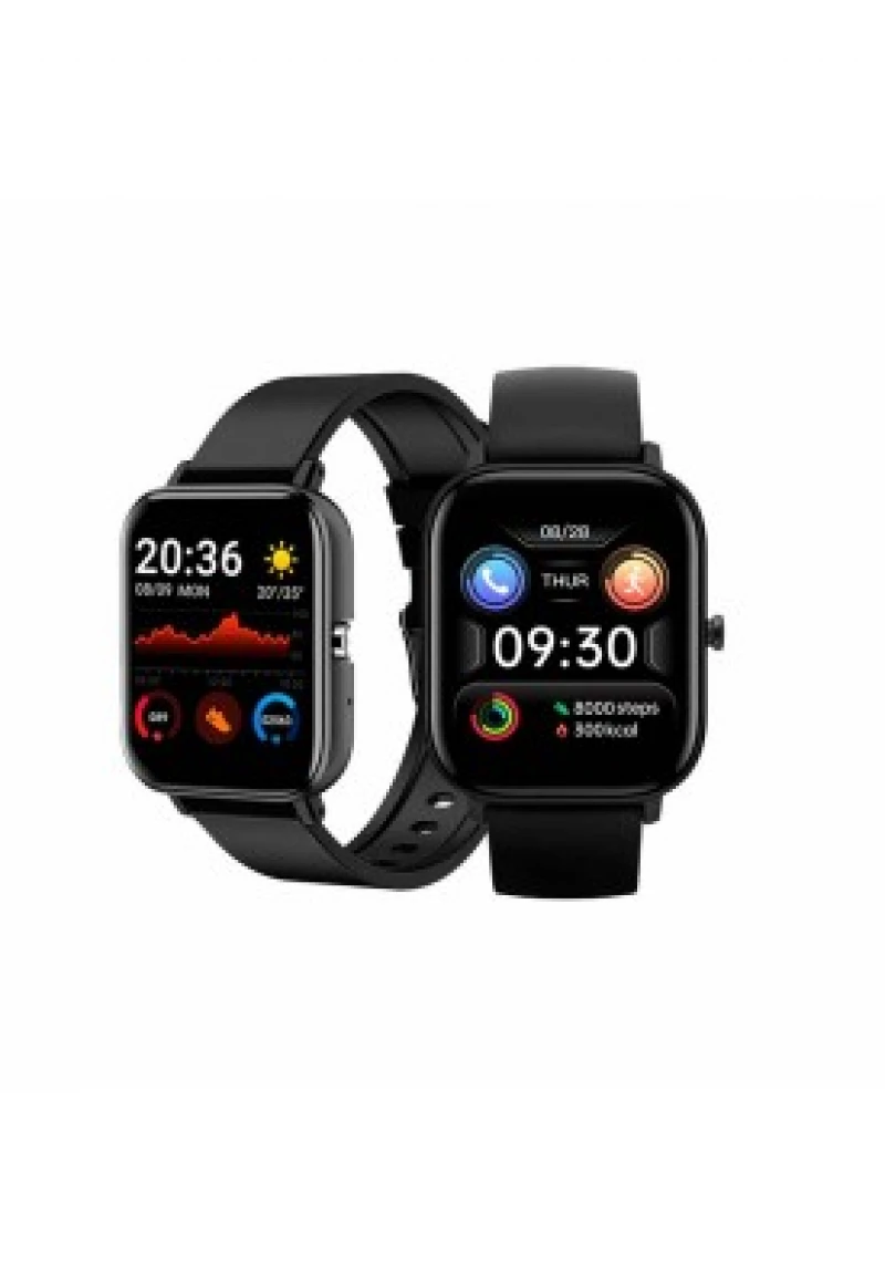 SMARTWATCH STYLOS SW2 1.69" COMPAT. ANDROID BT 4.0 NEGRO (STASWM3CB)